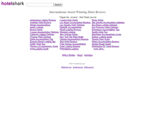 Tablet Screenshot of hotelshark.com